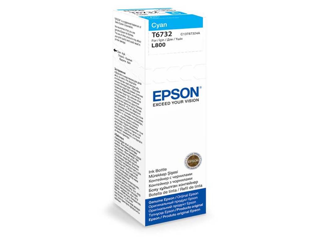 Epson T67324A cián tinta