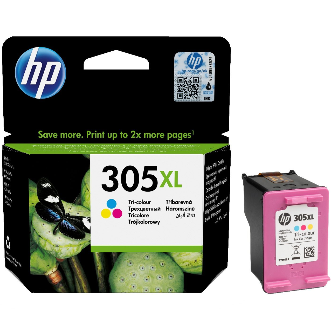 HP 305XL színes tintapatron