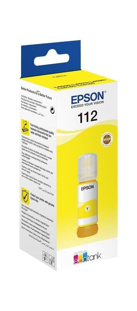 Epson T06C4 sárga tinta No.112