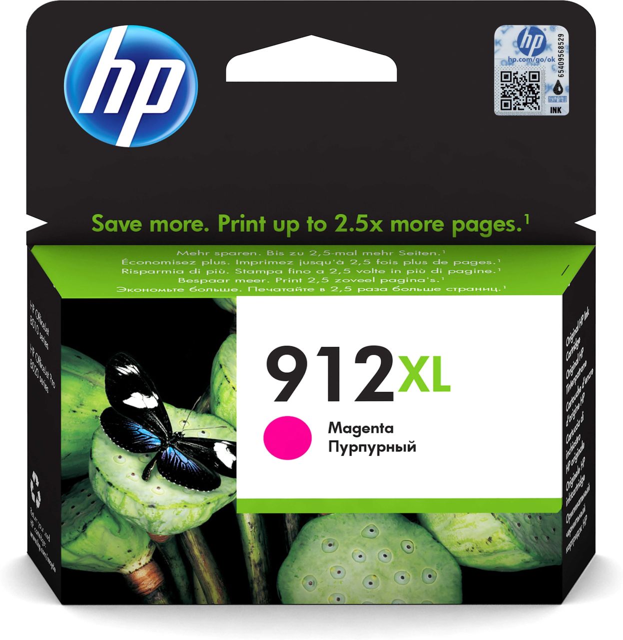 HP 912XL magenta eredeti tintapatron 