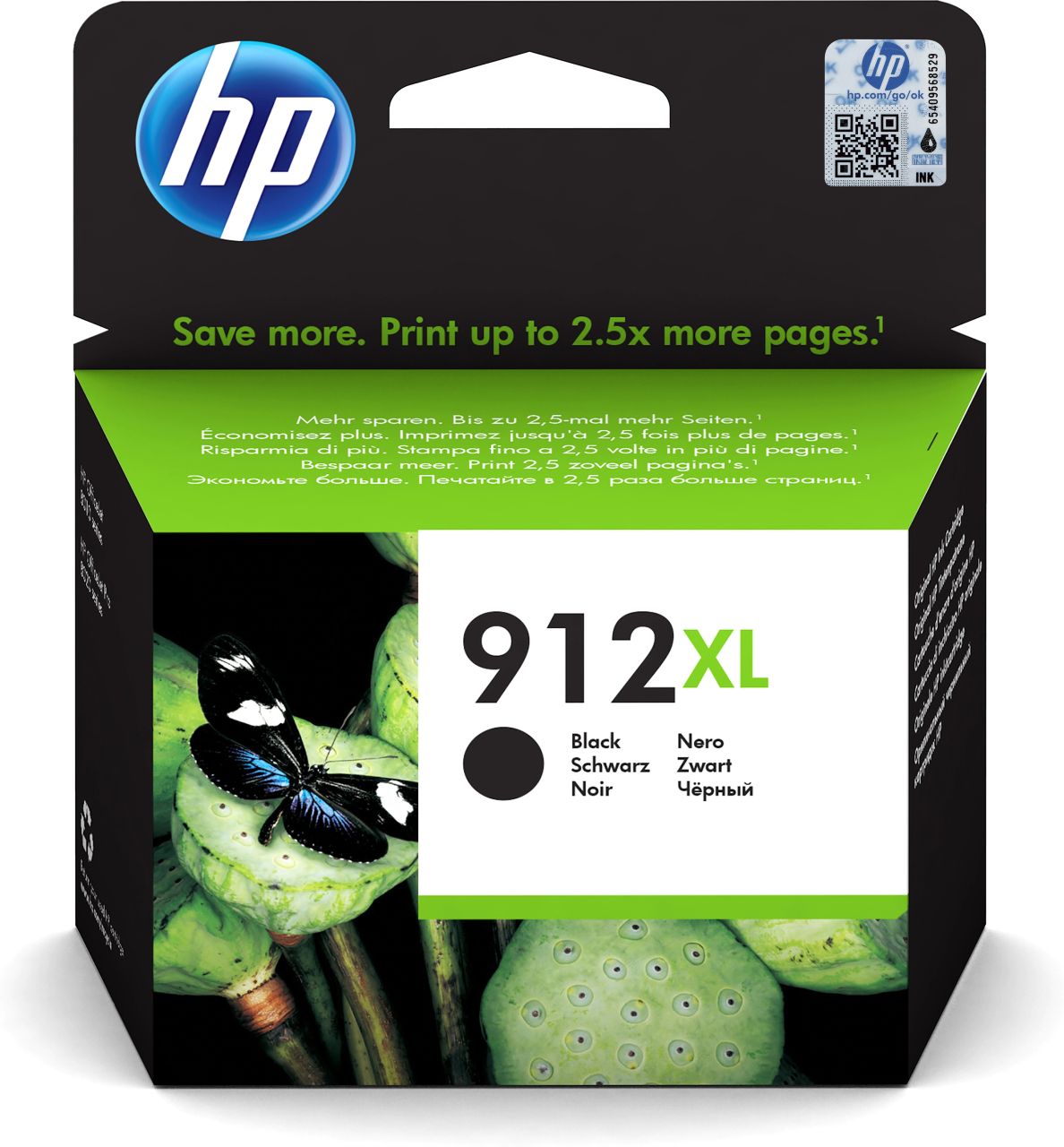 HP 912XL fekete eredeti tintapatron