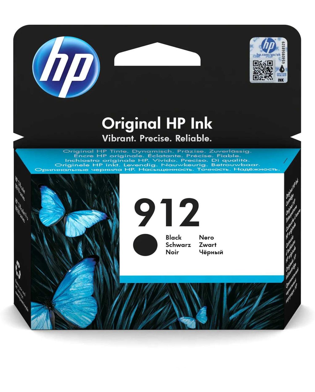 HP 912 fekete eredeti tintapatron -