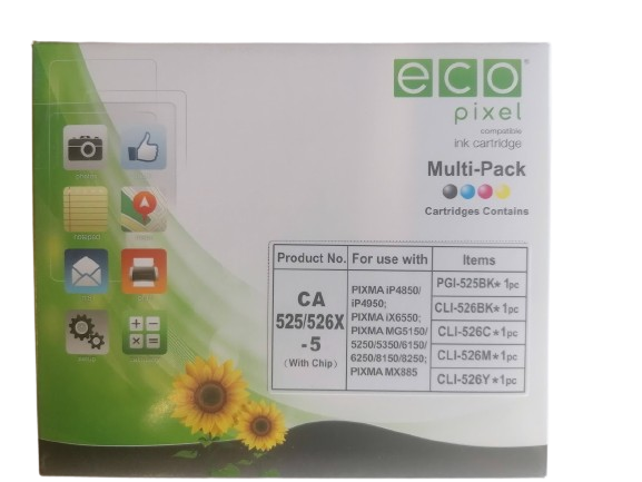 CLI-526 - PGI-525 multipack ECOpixel